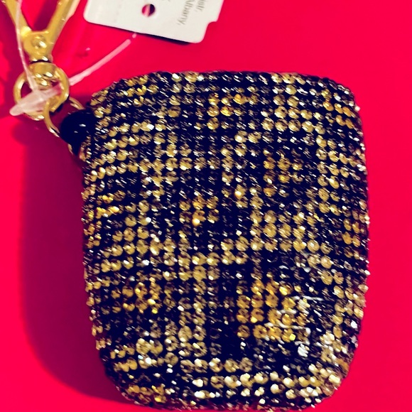 BBW Leopard Rhinestone Pocketbac Holder - Picture 1 of 1